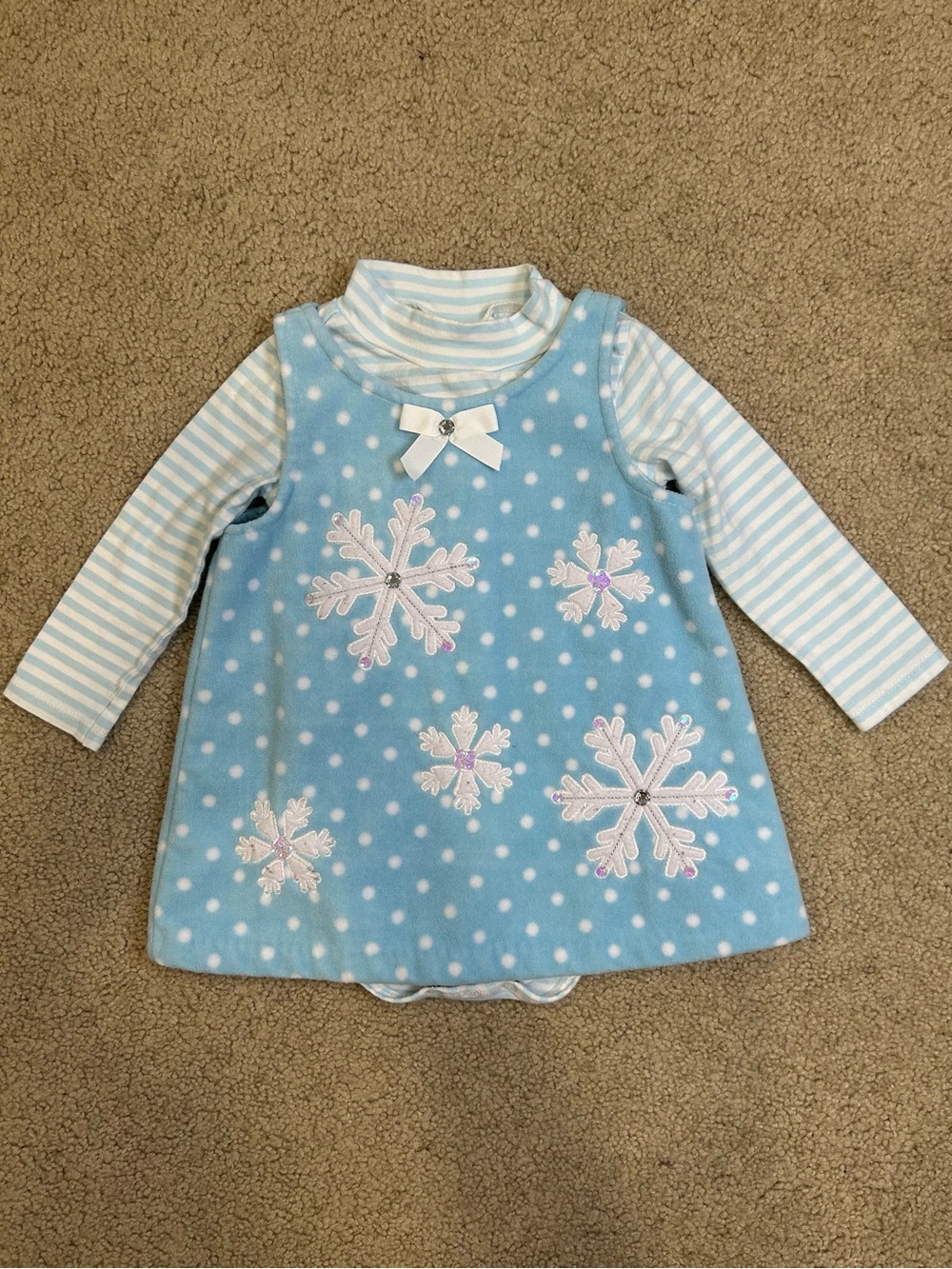 Girls Christmas Dresses Size 18-24 Months - Picture 5 of 7